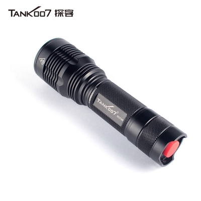 TANK007探客戶外執(zhí)勤，執(zhí)法，巡邏遠(yuǎn)射防水戶外LED超亮手電筒DU126